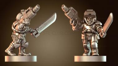 3D модель Десантники Пехота (STL)