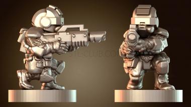 3D модель Десантники Альфа (STL)