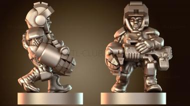 3D модель Десантники Альфа-крыло (STL)