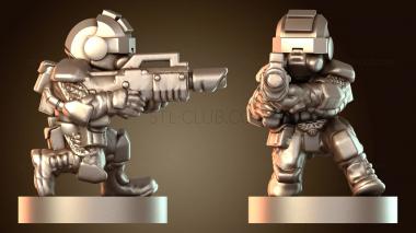 3D модель Десантники Браво (STL)