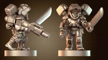 3D модель Солдаты Чарли (STL)