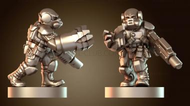 3D модель Отряд солдат Чарли (STL)