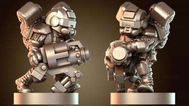 3D модель Солдаты Чарли Фронт (STL)