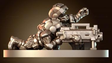 3D модель Десантники Дельта (STL)