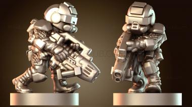 3D модель Подразделение «Эхо» для солдат (STL)