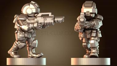 3D модель Линия Фокстрот Труперс (STL)