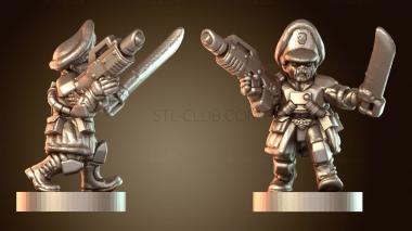 3D модель Десантники в полете (STL)