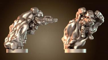 3D модель Штурмовая операция «Десантники в полете» (STL)