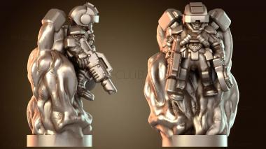 3D модель Разведка полётов десантников (STL)