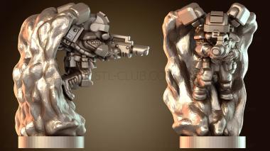 3D модель Патрульные в полете (STL)