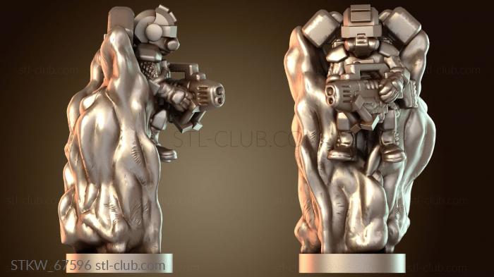 Military Десантники в полете Камикадзе