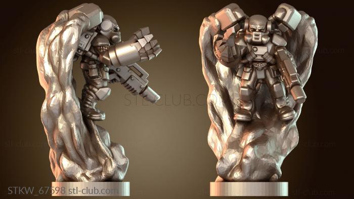 Military Десантники на орбите полета