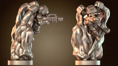 3D модель Удар по десантникам в полете (STL)