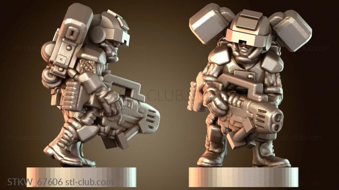 Military Troopers Kinetic