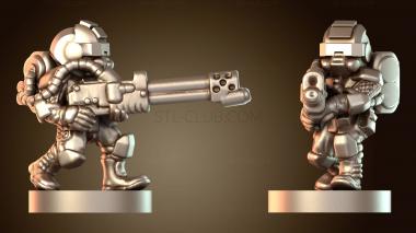 3D модель Легкий отряд пехоты (STL)