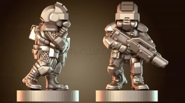 3D модель Десантники Нова Рыцари (STL)