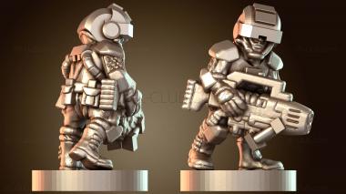 3D модель Десантники Омега Легион (STL)