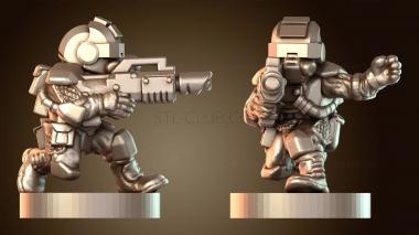 3D модель Фантом солдат (STL)