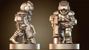 3D модель Быстрое вмешательство солдат (STL)