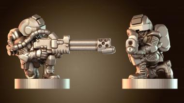 3D модель Солдаты Умбра (STL)