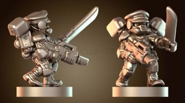 3D модель Авангард солдат (STL)