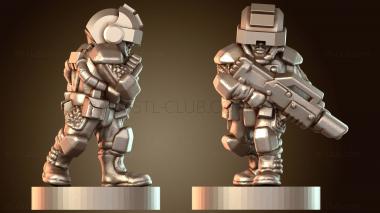 3D модель Десантники Ксеноблейд (STL)