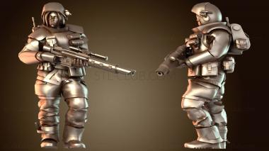 3D модель Стрелковый отряд Трупеттс (STL)