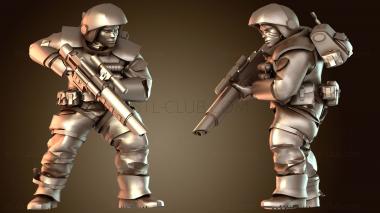 3D модель Стрелковая дивизия Трупеттс (STL)