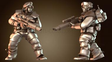 3D модель Элитная стрелковая пехота (STL)