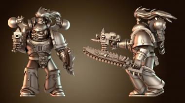 3D модель Сержант морской пехоты (STL)