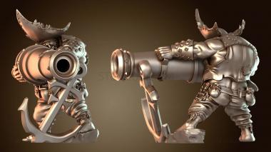 3D модель Войска Огр Канонир (STL)