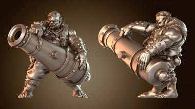 3D модель Отряд Огров-канониров (STL)