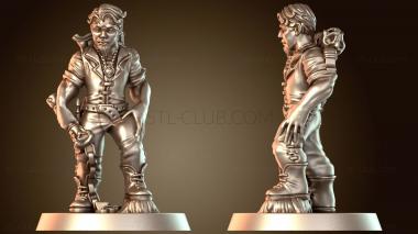 3D модель Охотник за труппами, простой вариант (STL)