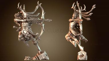 3D модель ТТ Эльф Лучник (STL)