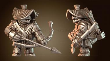 3D модель Черепаха-лучник (STL)