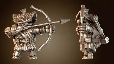 3D модель Черепашка-лучник Янг (STL)