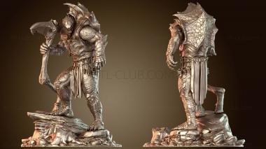 3D модель Комплект Черепаший Варвар (STL)