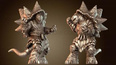 3D модель Некромант из племени Черепах (STL)