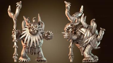 3D модель Шаман племени Черепахового народа (STL)