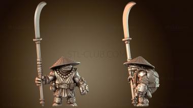 3D модель Черепашье копье тяжелое (STL)