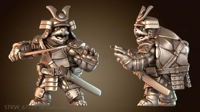 Черепаший самурай-чемпион