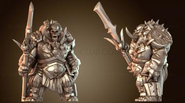 3D модель Бивень Дьявола Дикого (STL)