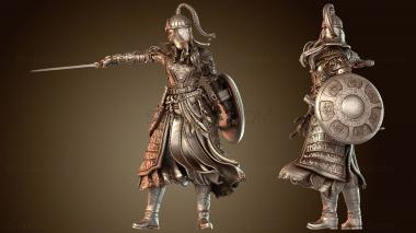 3D модель Туя Непобедимый Железный Шлем (STL)