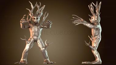 3D модель Ветвистый грибок выращен (STL)