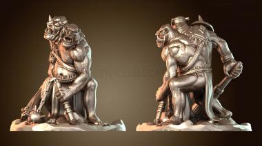 3D модель Двуличный Тролль (STL)