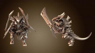 3D модель Классическая форма воинов тиранидов (STL)