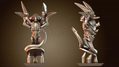 3D модель Тираниды Бешенное Змеиное Эхо (STL)