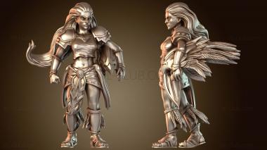 3D модель UGNI Амазонская ацтекская львица (STL)