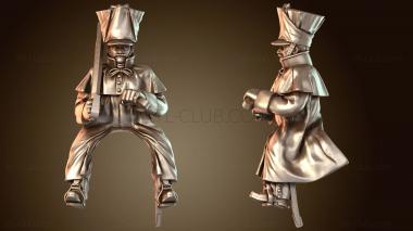 3D модель Улан Мантел Офицер Авангарда (STL)