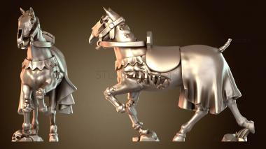 3D модель Лошадь-нежить, вариант L (STL)